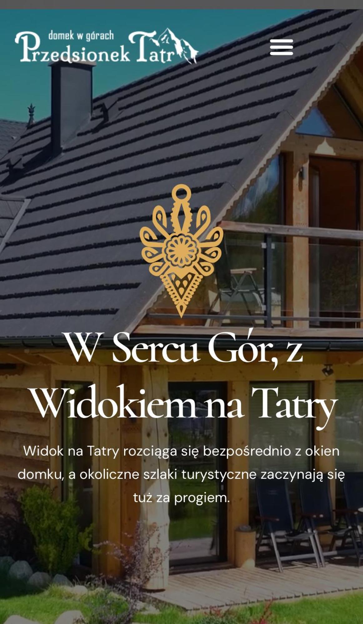 Domek alpejski Przedsionek Tatr